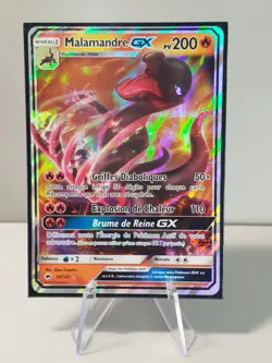 Carte POKEMON FR - Malamandre Gx 25/147 Ombres Ardentes - Image 3