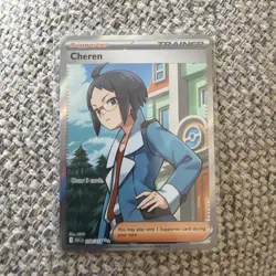 Pokemon TCG - Cheren - Full Art - Ultra Rare - Ascended Heroes - 258/217 - NM - Image 1