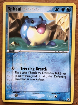 Pokemon TCG Spheal EX Hidden Legends 74/101 Regular Common - Image 1