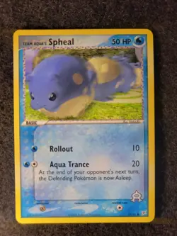 Pokemon - EX Team Magma & Team Aqua - Team Aqua's Spheal 57/95 - Image 1