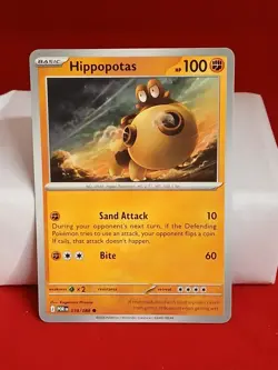 Hippopotas 039/088 2026 Pokemon Perfect Order Mega Eveloution - Image 1