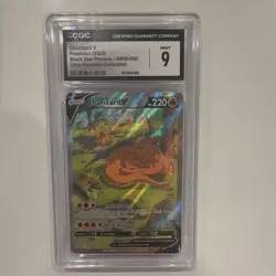 Charizard V - SWSH260 - CGC 9 (Pokemon TCG, Black Star Promo, Holo, Full Art) - Image 1