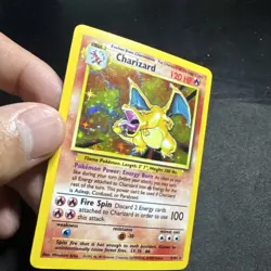 1999 Pokemon Charizard 4/102 Base Set Holo Rare Holo MP - Image 2