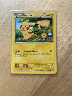 Pikachu 27/111 XY Furious Fists Pokemon NM Never Played - Image 2
