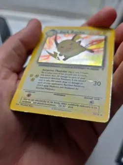 POKEMON LEGENDARY COLLECTION 2002 DARK RAICHU 7/110 - Image 3