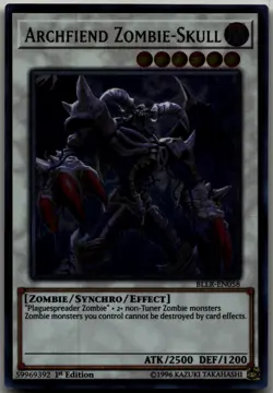 Archfiend Zombie-Skull Ultra Rare Battles of Legend: Light's Revenge BLLR-EN058 - Image 1