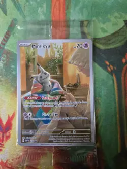 SEALED Mimikyu 075 Pokemon Sv: Scarlet & Violet Black Star Promo Cards Holo - Image 1