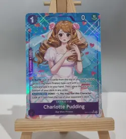Charlotte Pudding (OP11-070) (V.2) Alt Art One Piece TCG English - Image 1