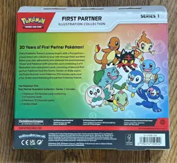 Pokemon Trading Card Game First Partner Illustration Collection Series 1 Sealed - Image 4