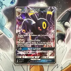 Umbreon GX 80/149 Sun & Moon Ultra Rare Holo Pokemon Card NM - Image 1