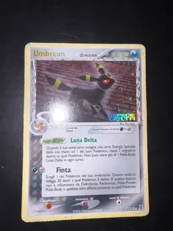 Pokemon Card Umbreon δ Delta Species 17/113 Ex Delta Species Stamped ITA - Image 1