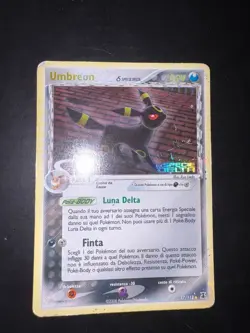 Pokemon Card Umbreon δ Delta Species 17/113 Ex Delta Species Stamped ITA - Image 2