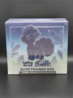 Pokemon TCG Sword & Shield Silver Tempest ETB Elite Trainer Box Factory Sealed - Image 1