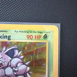 Pokemon TCG Nidoking Holo Card Base Set Unlimited Rare 11/102 1999 - Image 3