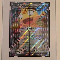 Pokemon Meowth EX Holo Basic Card 062/088 170HP 60Atk English - Image 1