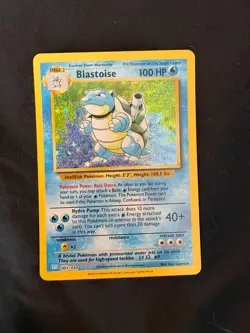Blastoise 003/034 Trading Card Game Classic Holo - Image 1