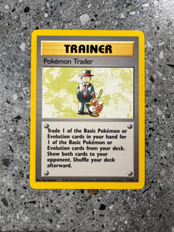 Pokemon TCG Cards Pokemon Trader 77/102 Base Set Rare NM - Image 1