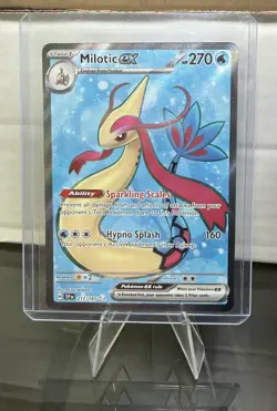 Pokemon TCG Milotic EX Full Art Scarlet & Violet Surging Sparks 217/191 - Image 1