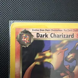 Pokemon TCG Dark Charizard Team Rocket 21/82 Regular Rare MP. - Image 2