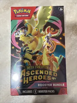 Pokemon TCG Ascended Heroes Booster Bundle Factory Sealed - Image 1