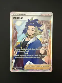 Adaman 181/189 Ultra Rare Astral Radiance Pokemon Holo NM - Image 1