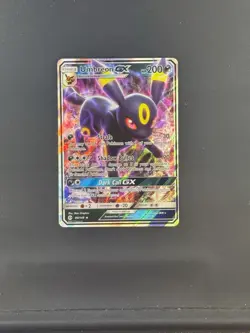 Umbreon GX 80/149 Ultra Rare Sun & Moon Base Set Holo Pokemon TCG - NM - Image 1