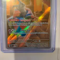 Pokemon TCG Mimikyu SVP 075 Paldean Fates Holo Black Star Promo - Image 3