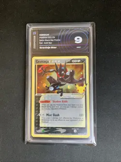 Pokemon TCG AiGrading 9 GRENINJA SWSH144 BLACK STAR PROMO 2021 ENG ENGLISH - Image 1