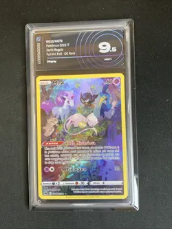 Pokemon TCG AiGrading 9.5 MEW GG10/GG70 ZENIT REGALE - 2023 ITA ITALIANO FOIL - Image 1