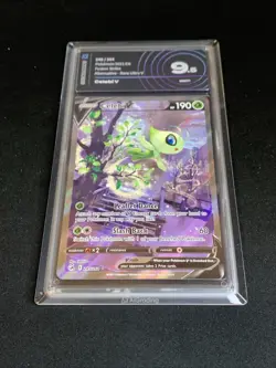 Pokemon TCG AiGrading 9.5 CELEBI V 245/264 FUSION STRIKE - 2021 ENG ENGLISH - Image 3
