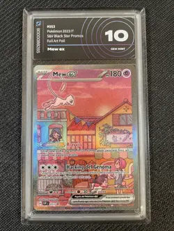 Pokemon TCG AIGRADING 10 MEW EX 053 Promo - 2023 ITA ITALIANO - Image 1
