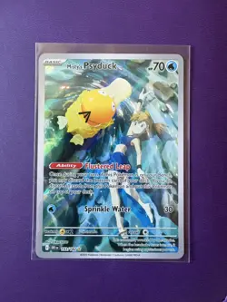 Pokemon TCG Misty’s Psyduck 193/182 Destined Rivals Illustration Rare English - Image 1