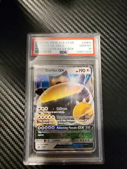 2016 POKEMON SM BLACK STAR PROMO SNORLAX GX BOX #SM05 SNORLAX GX-HOLO PSA 10 - Image 5