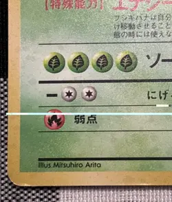 Venusaur (No. 003) - Pokemon Japanese Expansion Pack - Holo Rare - Image 3