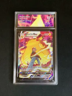 Pokemon TCG GRAAD 10 PIKACHU V MAX TG17/TG30 SW & SH LOST ORIGIN ENG ENGLISH - Image 3