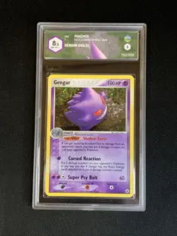 Pokemon TCG GRAAD 8.5 GENGAR 5/92 3W4-WVY-KJF EX LEGEND MAKER 2006 ENG ENGLISH - Image 1