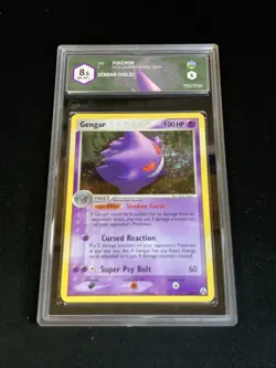 Pokemon TCG GRAAD 8.5 GENGAR 5/92 3W4-WVY-KJF EX LEGEND MAKER 2006 ENG ENGLISH - Image 2