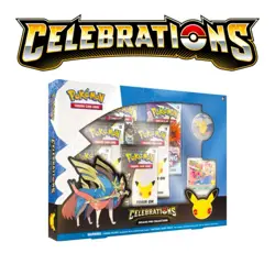 Pokemon TCG Celebrations Zacian LV. X Deluxe Pin Collection Box Factory Sealed - Image 1