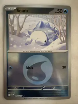 Snom 052/217 Common Energy Reverse Holo - Pokemon TCG Ascended Heroes - NM - Image 1