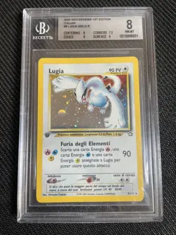 Pokemon TCG BGS 8 LUGIA 9/111 NEO GENESIS - 2000 ITA ITALIANO 1a Edizione - Image 1