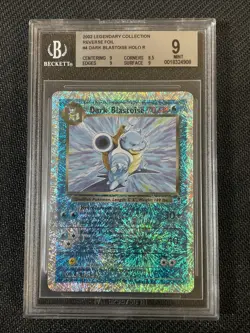 Pokemon TCG BGS 9 DARK BLASTOISE 4/110 Legendary Collection - 2002 ENG ENGLISH - Image 1