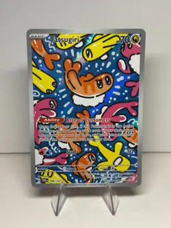 Pokemon: Tatsugiri 186/167 Twilight Masquerade Full Art Holo - Image 1