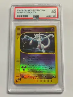 Pokemon PSA 9 MEWTWO 56/165 Expedition - 2002 ENG ENGLISH - Image 1