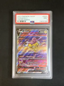 Pokemon TCG PSA 9 RAIKOU V GG41/GG70 CROWN ZENITH - 2023 ENG ENGLISH MINT - Image 1
