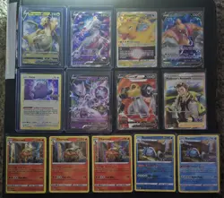 Pokemon Sword & Shield Pokemon GO Mixed Hits Lot, Mewtwo, Charizard, Dragonite.. - Image 1