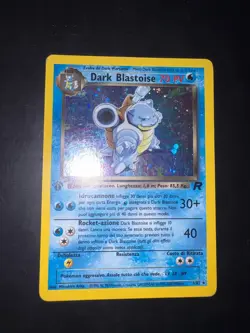 Carta Pokemon Dark Blastoise 3/82 Set Team Rocket Prima edizione ITA - Image 2