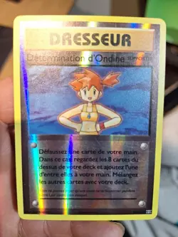 Misty’s Determination 80/108 XY Evolutions Reverse Holo French Pokemon NM - Image 1