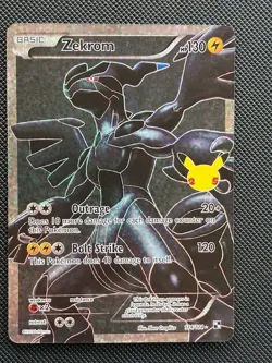Zekrom 114/114 Pokemon Celebrations: Classic Collection Holo NM - Image 1