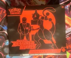 Pokemon Destined Rivals Elite Trainer Box ETB Factory Sealed New - Image 1