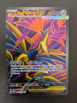Mega Skarmory ex 106/088 ME03 Perfect Order Full Art Ultra Rare Pokemon TCG NM - Image 1
